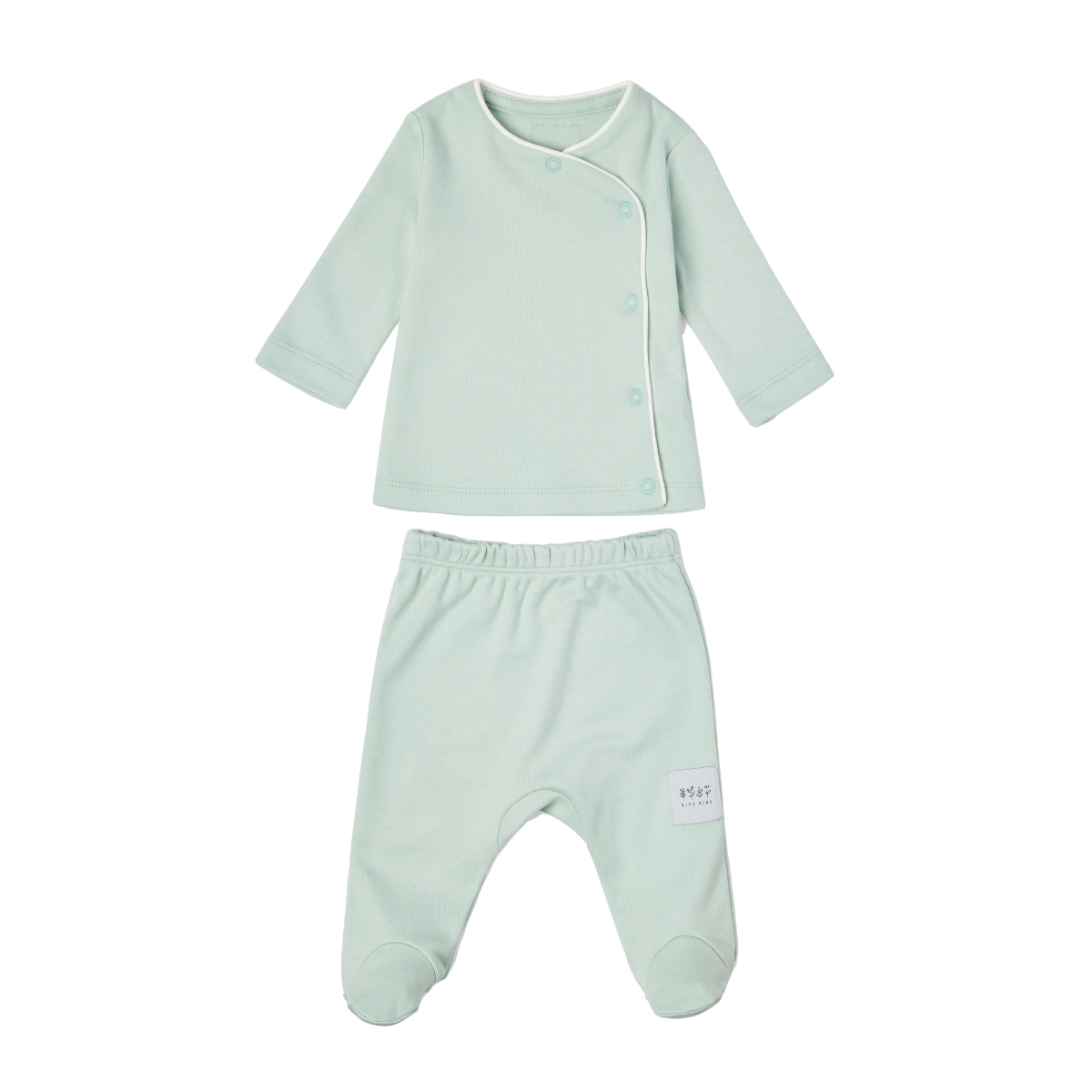 Pyjamas deux pièces Vert