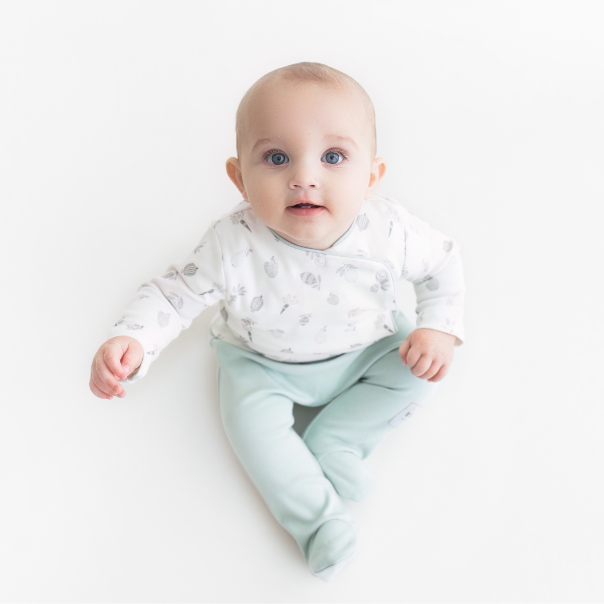 Pyjamas deux pièces Vert