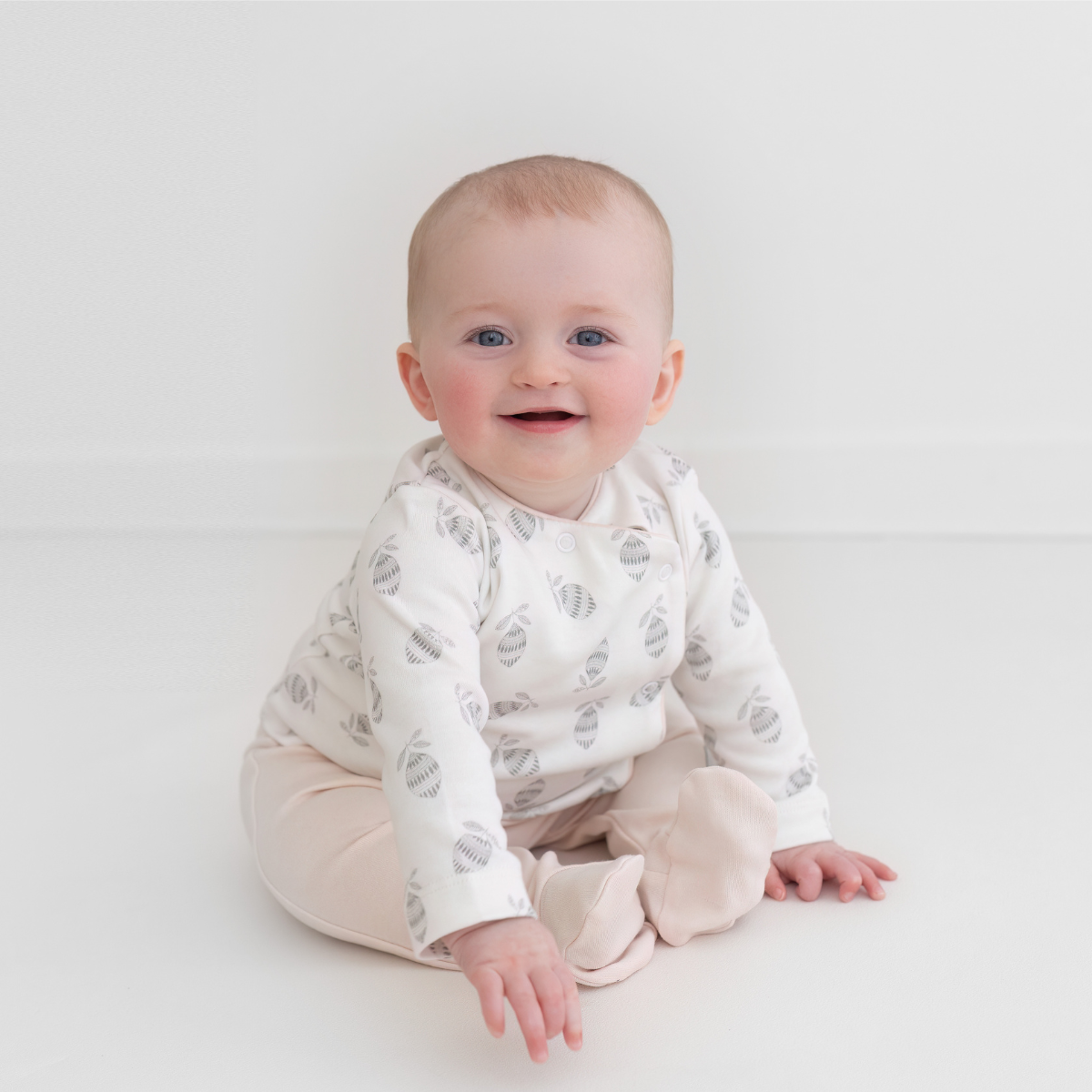 Pyjamas deux pièces Imprimé rose