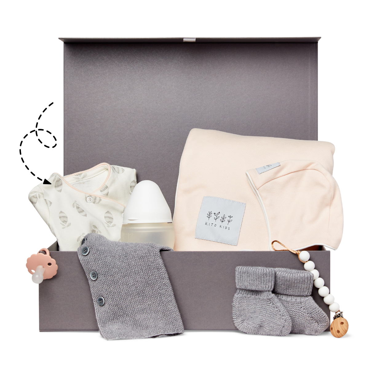 Pyjamas une pièce Imprimé rose