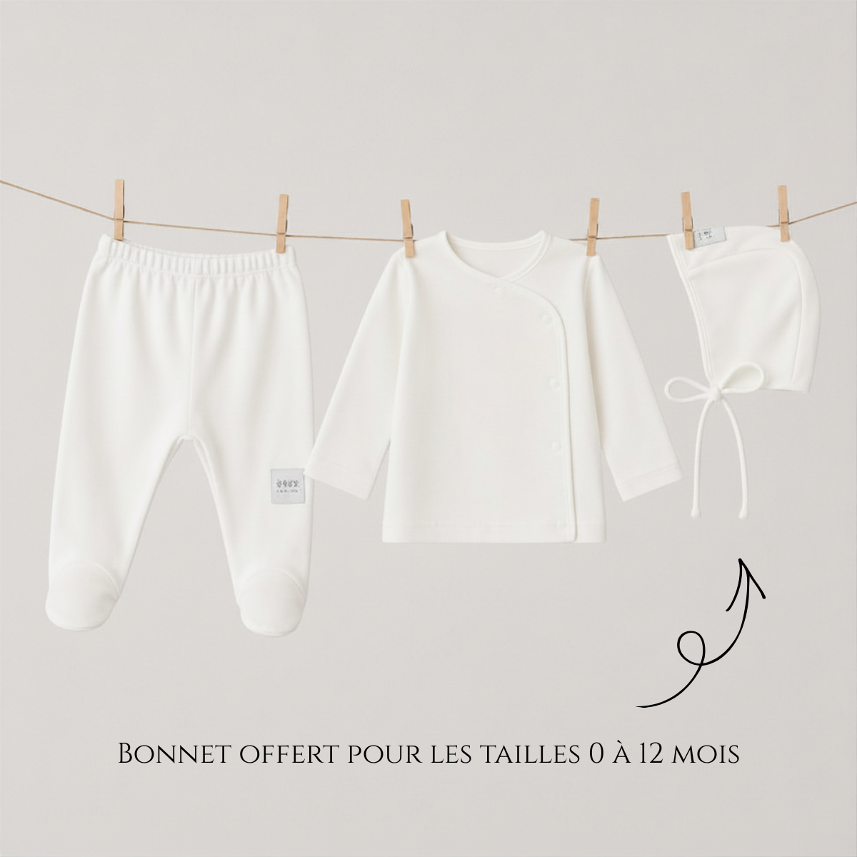 Pyjamas deux pièces Imprimé vert