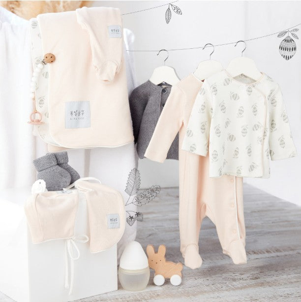 Prestige-Geschenkset Sanftheit – Große Box Baby Merino rosa