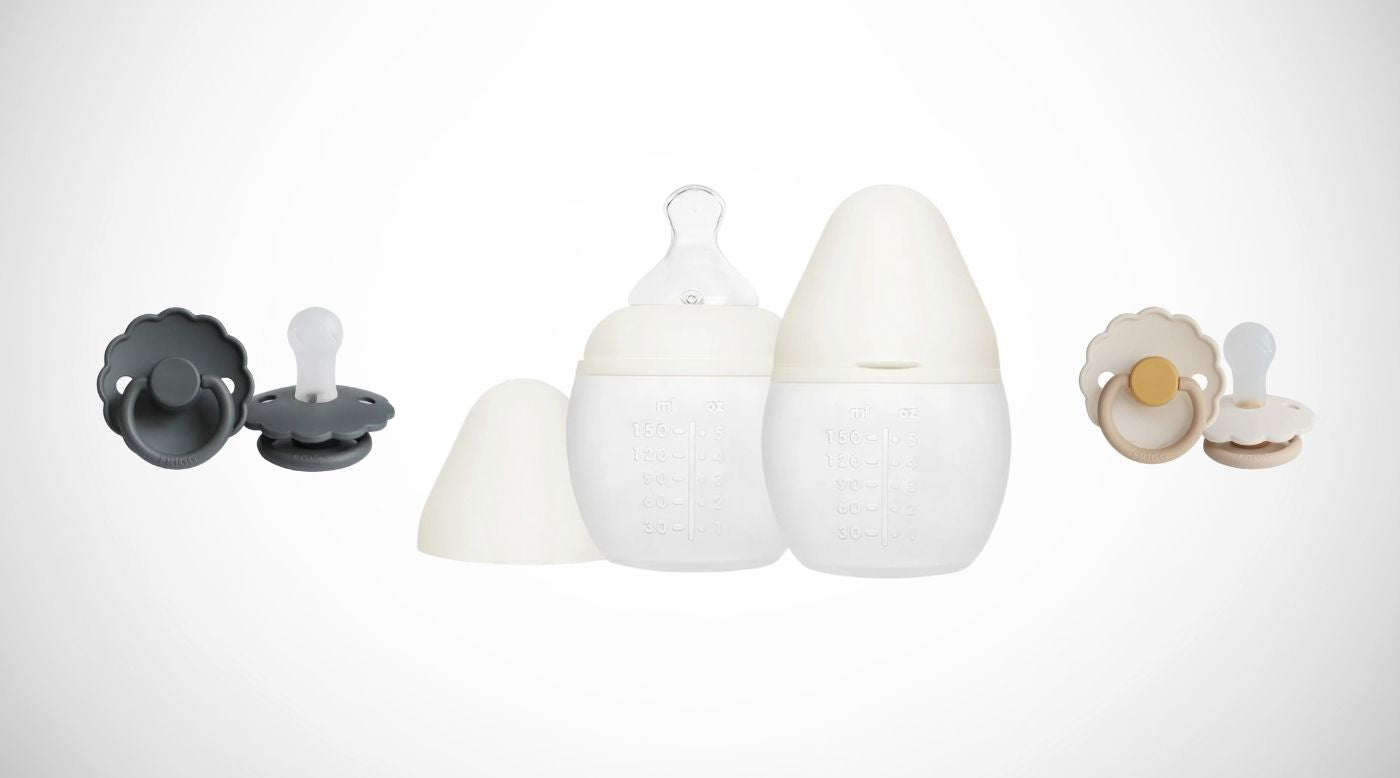 Biberon sans plastique et tétine physiologique : notre sélection