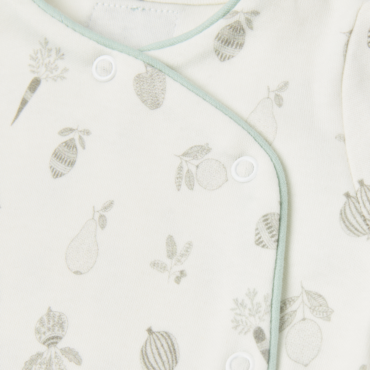 Pyjamas deux pièces Imprimé vert