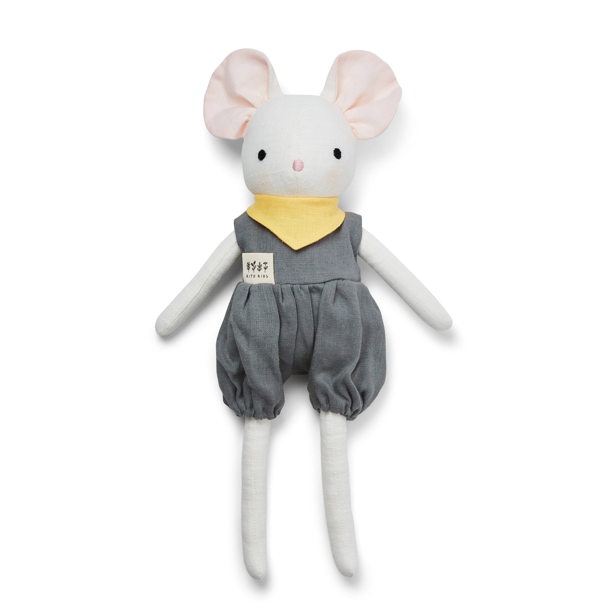 Mouse Soft Toy - Yellow