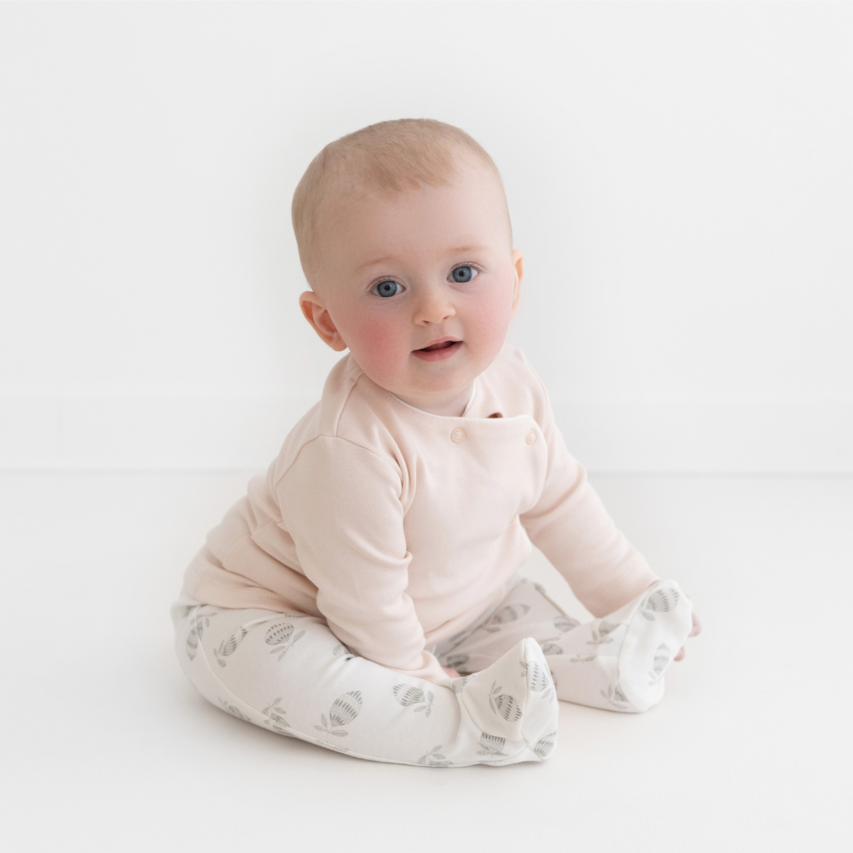 Pyjamas deux pièces Imprimé rose