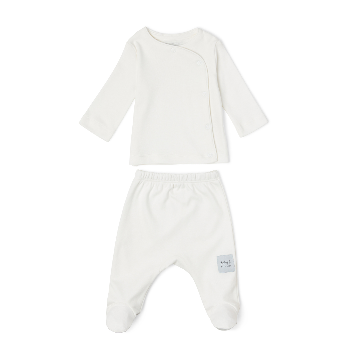 Pyjamas deux pièces Chemise Blanc