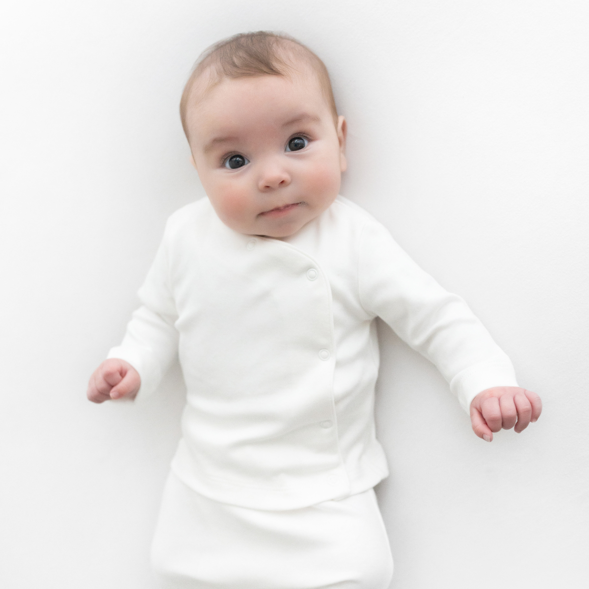 Pyjamas deux pièces Chemise Blanc
