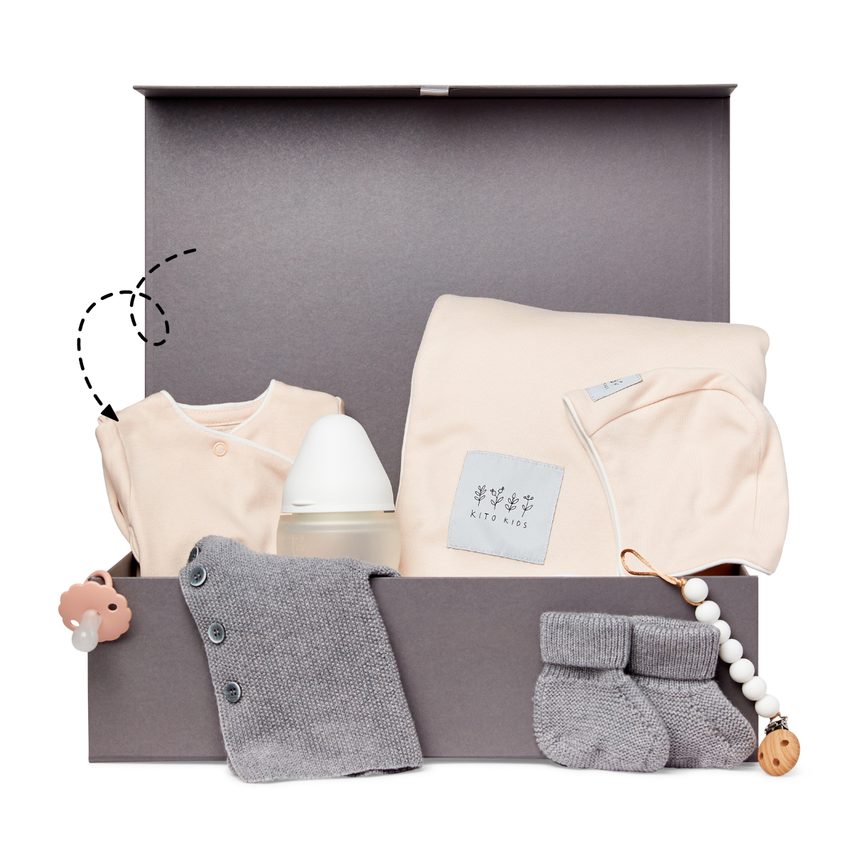 Pyjamas une pièce Rose