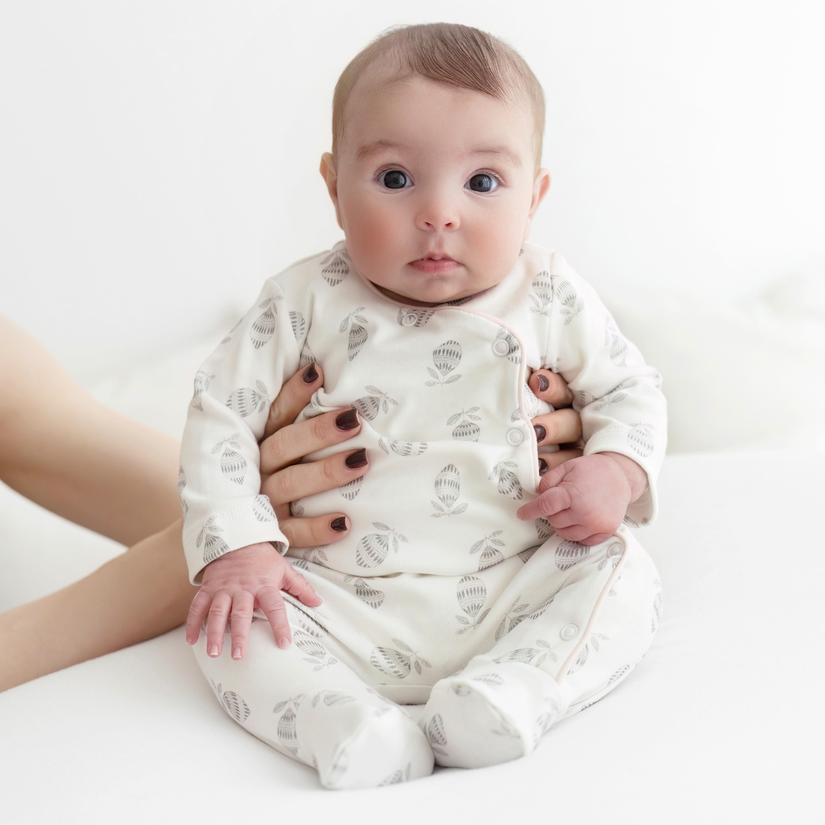 Pyjamas une pièce Imprimé rose
