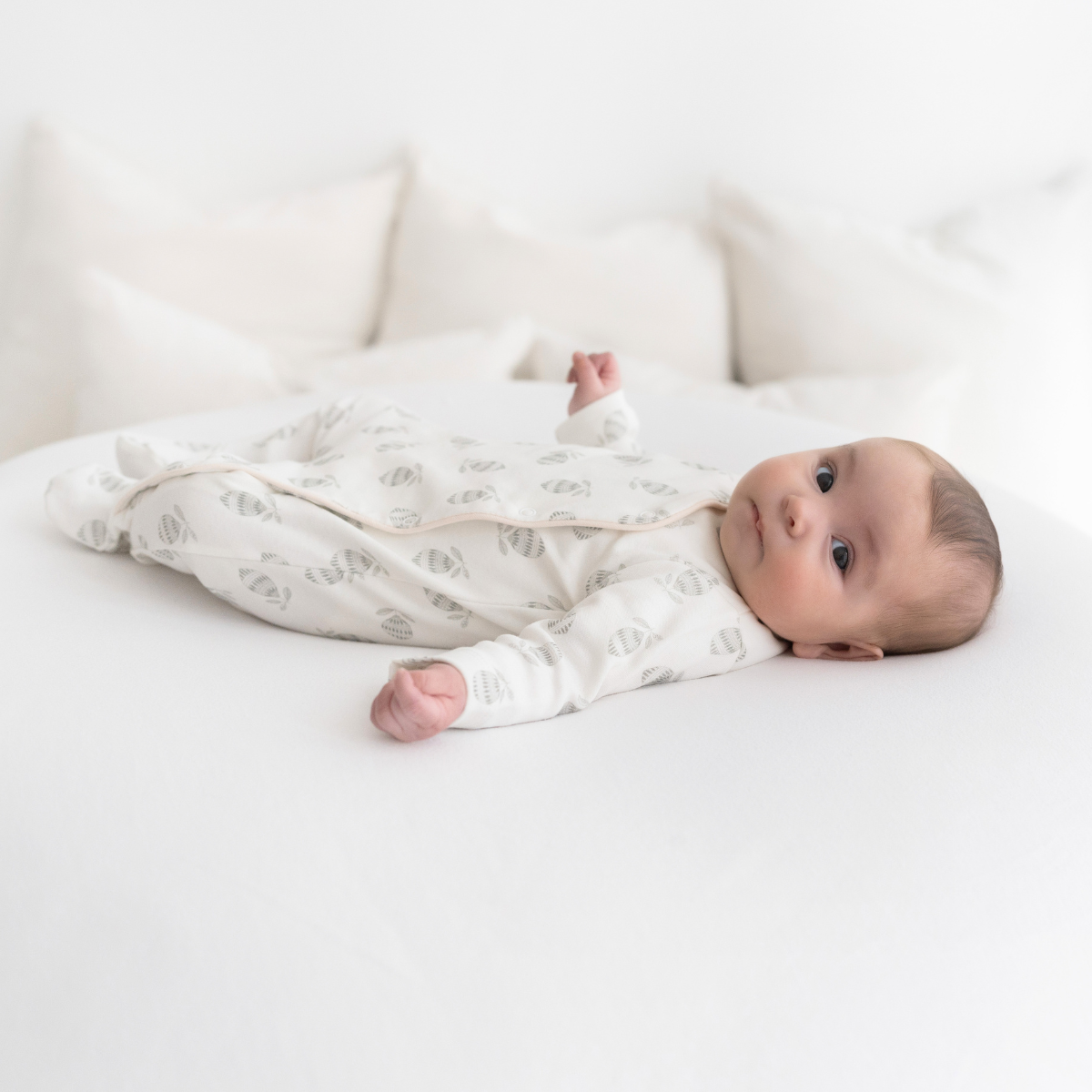 Pyjamas une pièce Imprimé rose