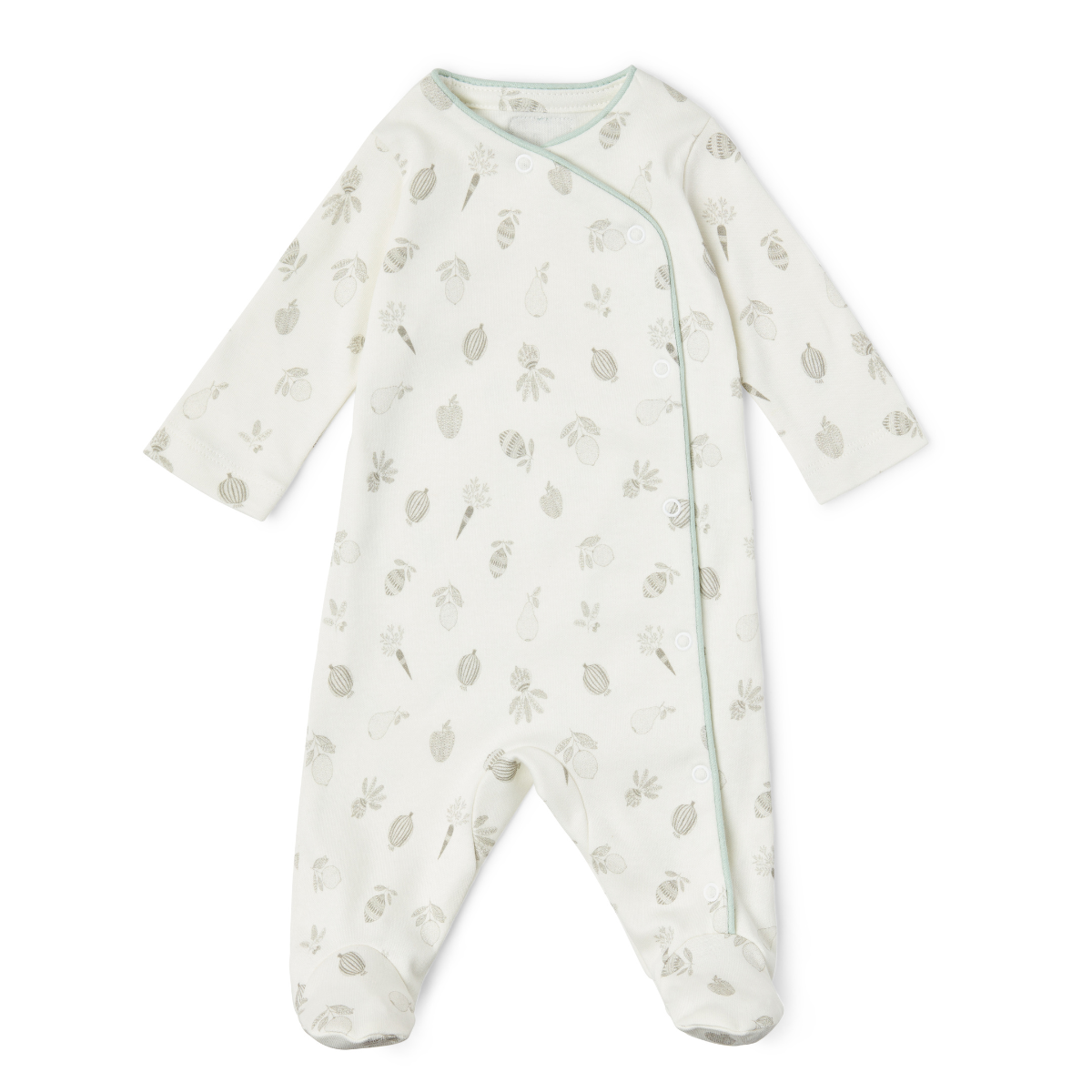Pyjamas une pièce Imprimé vert