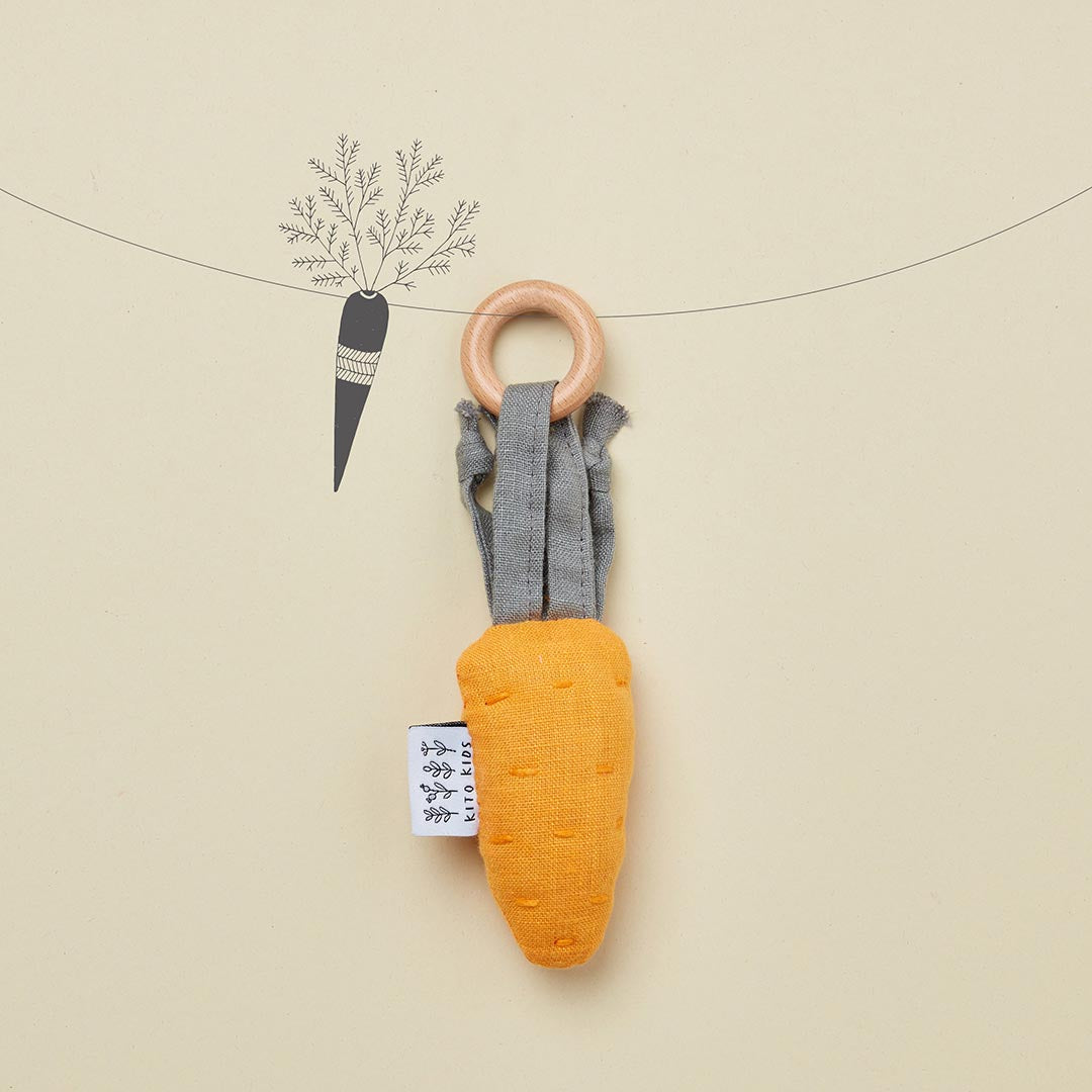 Rattle Toy - Carrot