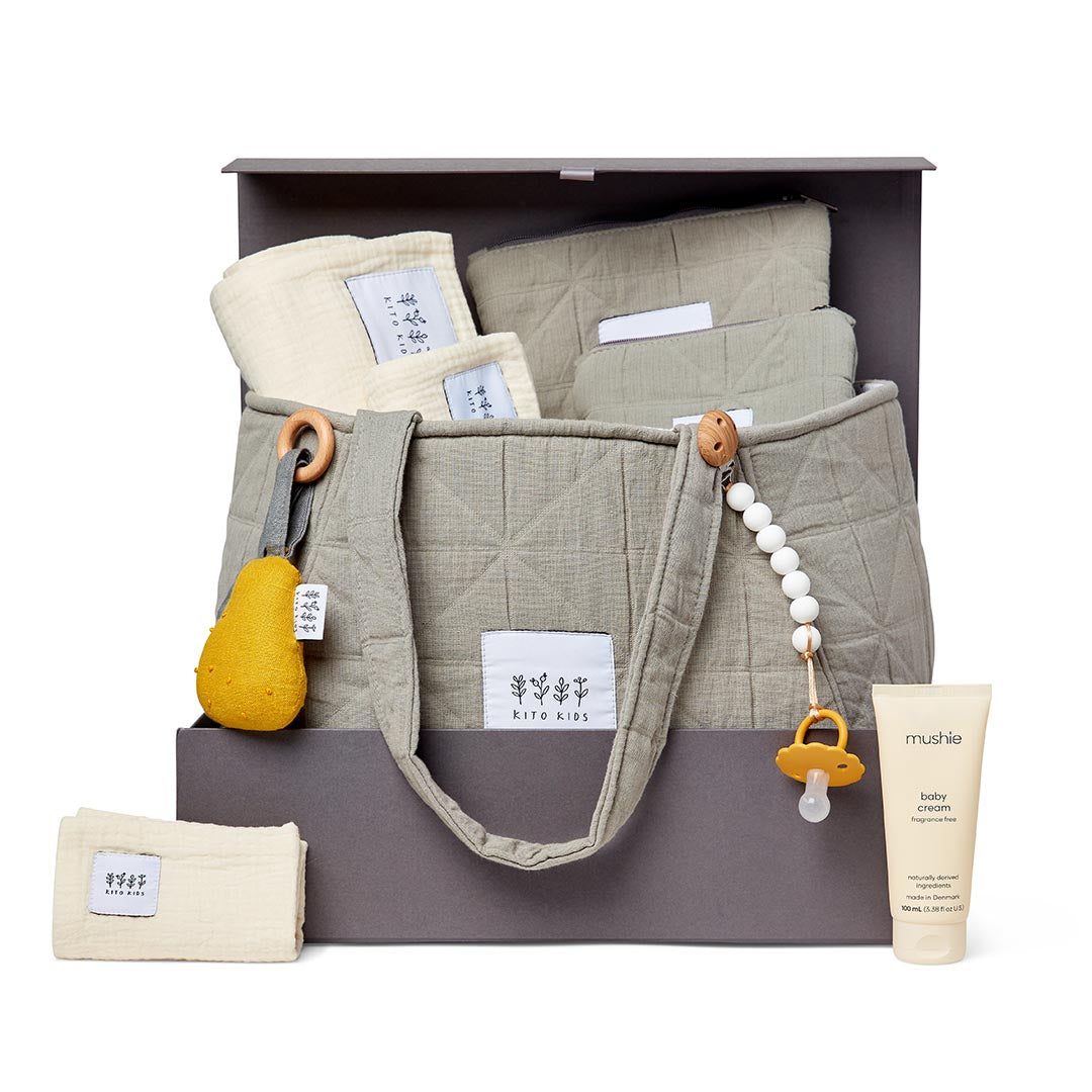 Maternity Bag Gift Set - Dauphine Green