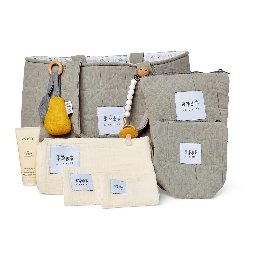 Maternity Bag Gift Set - Dauphine Green