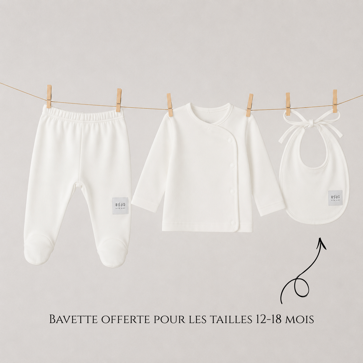 Pyjamas deux pièces Imprimé rose